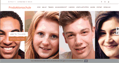 Desktop Screenshot of produktionsschule.at